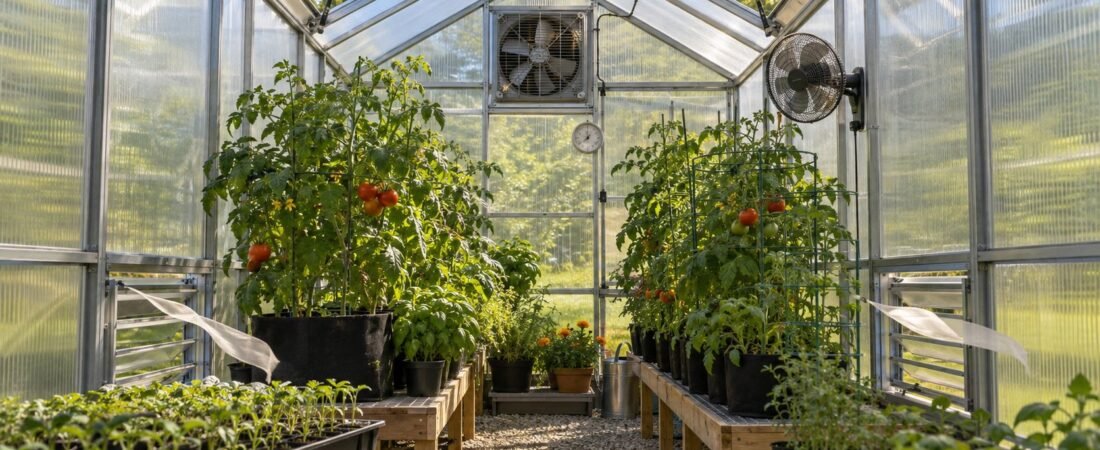 How Much Ventilation Does a Greenhouse Need?